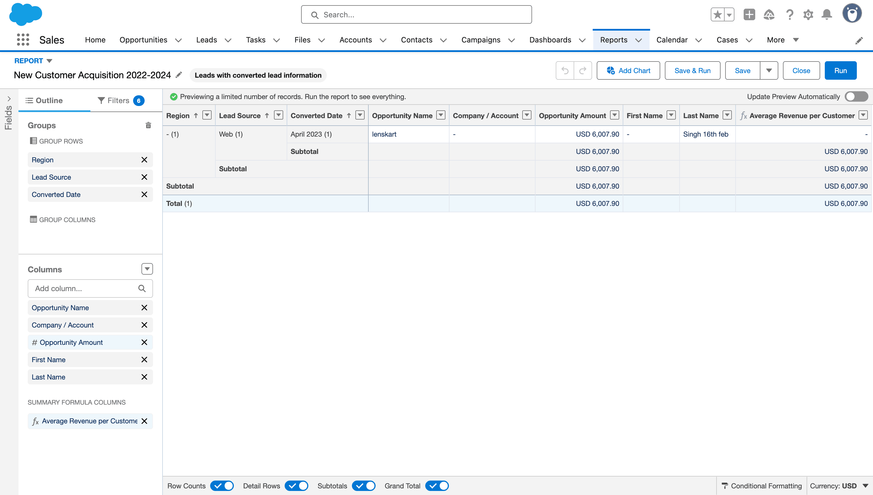 Customer Acquisition Trends